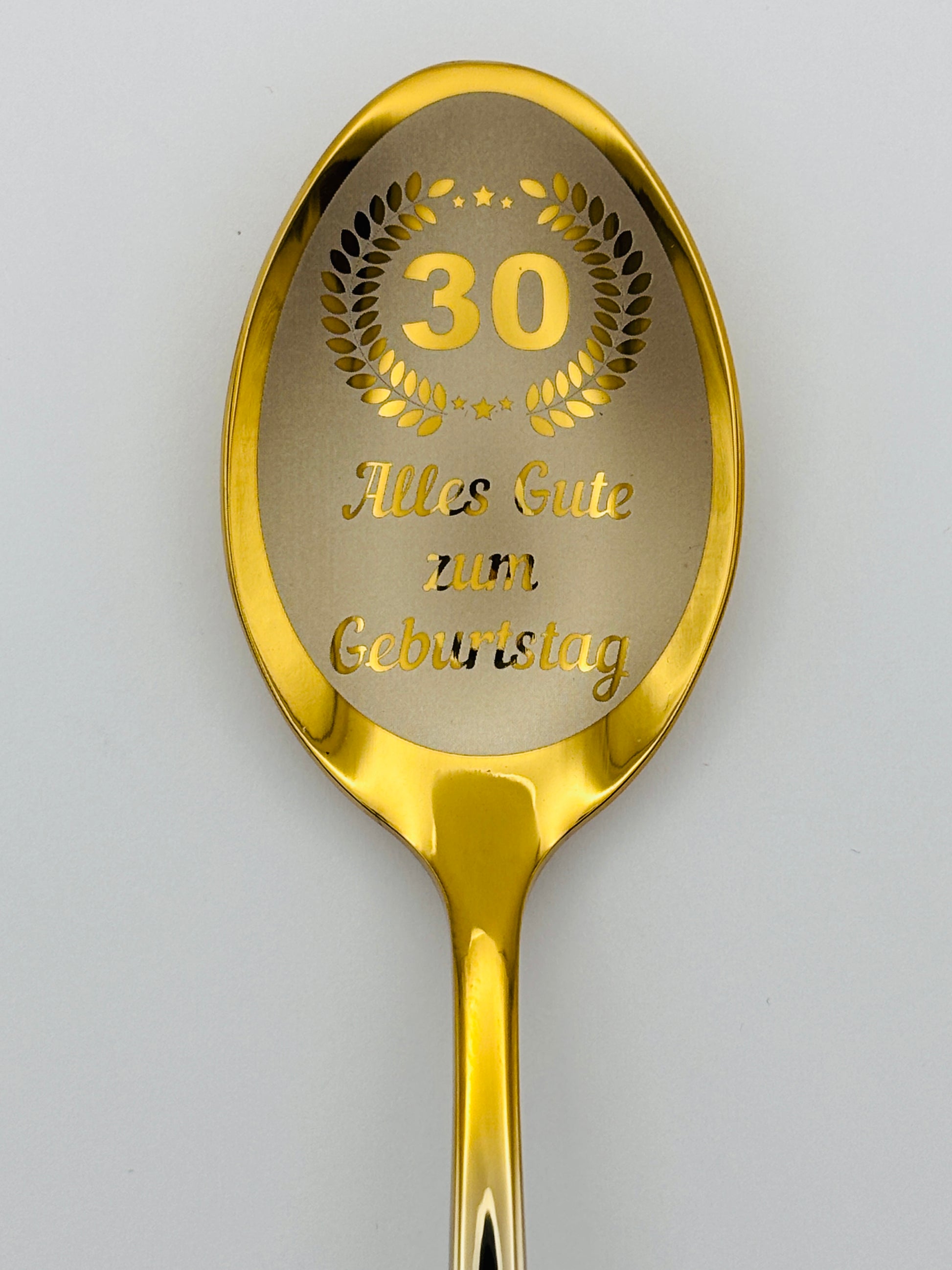 Löffel "30 Alles Gute zum Geburtstag"