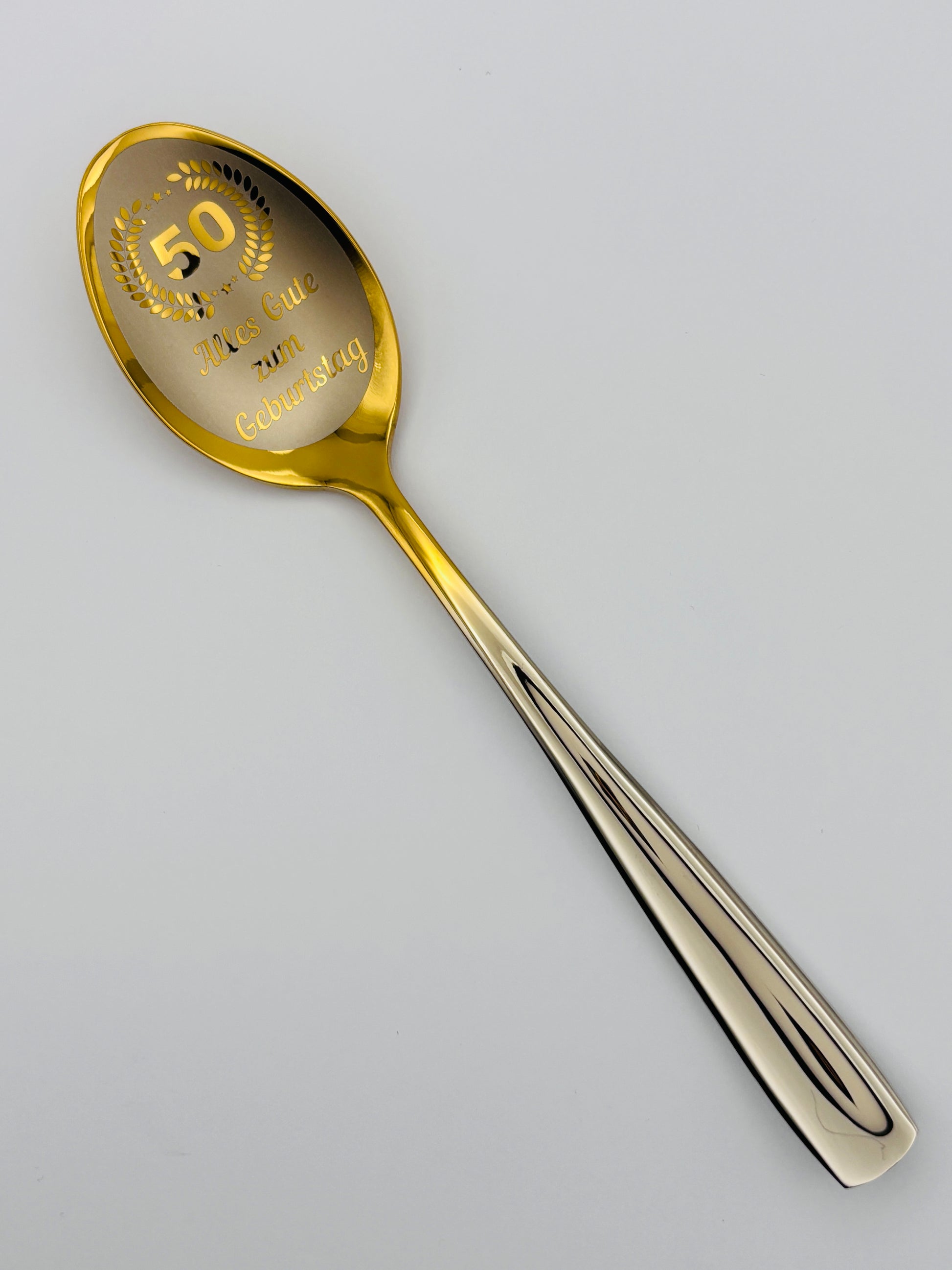 Löffel "50 Alles Gute zum Geburtstag"