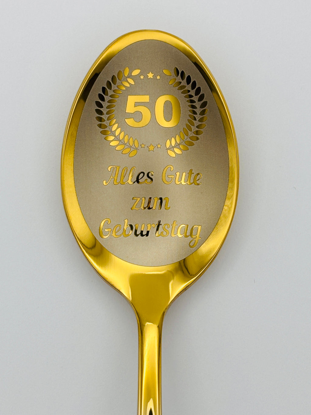 Löffel "50 Alles Gute zum Geburtstag"