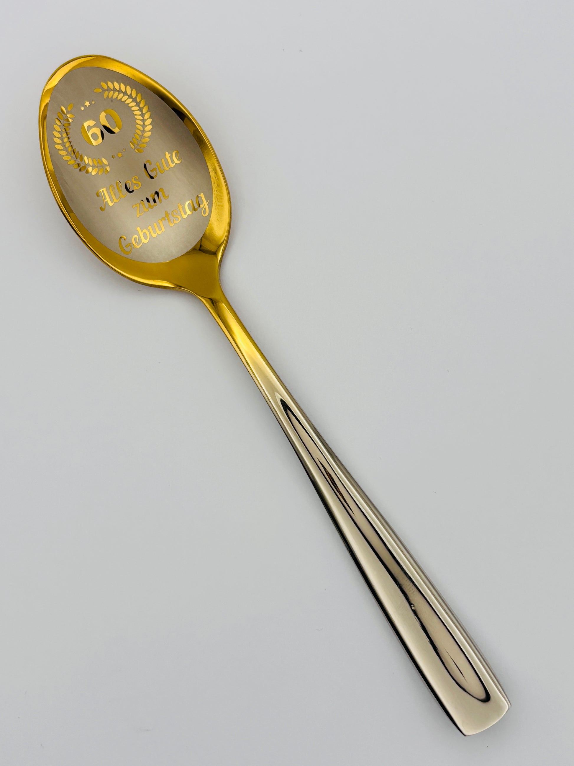 Löffel "60 Alles Gute zum Geburtstag"
