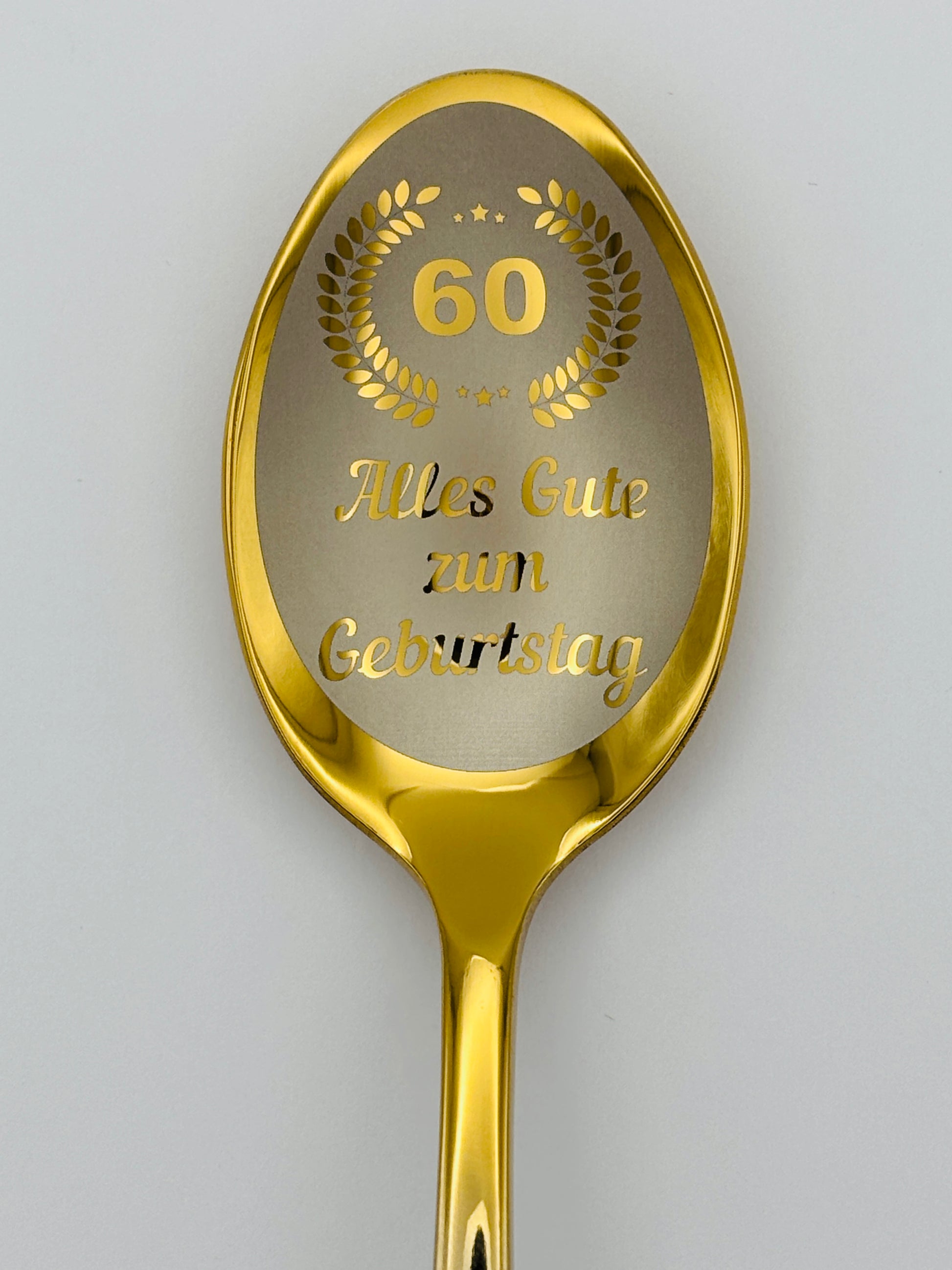 Löffel "60 Alles Gute zum Geburtstag"