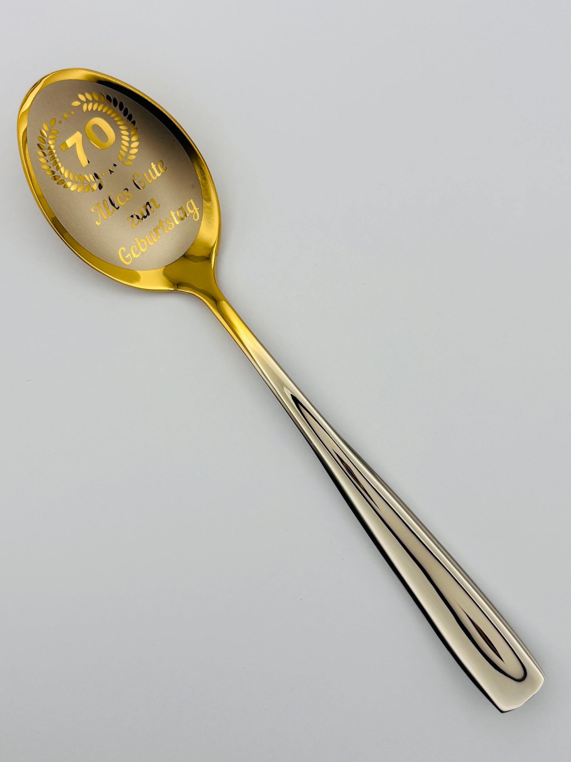 Löffel "70 Alles Gute zum Geburtstag"