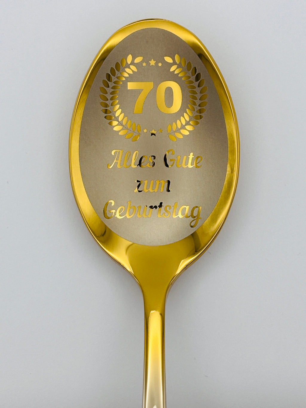 Löffel "70 Alles Gute zum Geburtstag"