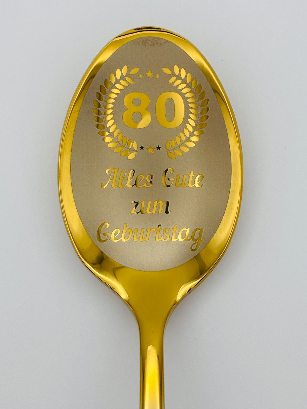 Löffel "80 Alles Gute zum Geburtstag"