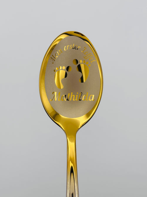 Babyset "Mein erster Löffel" mit dem Vornamen