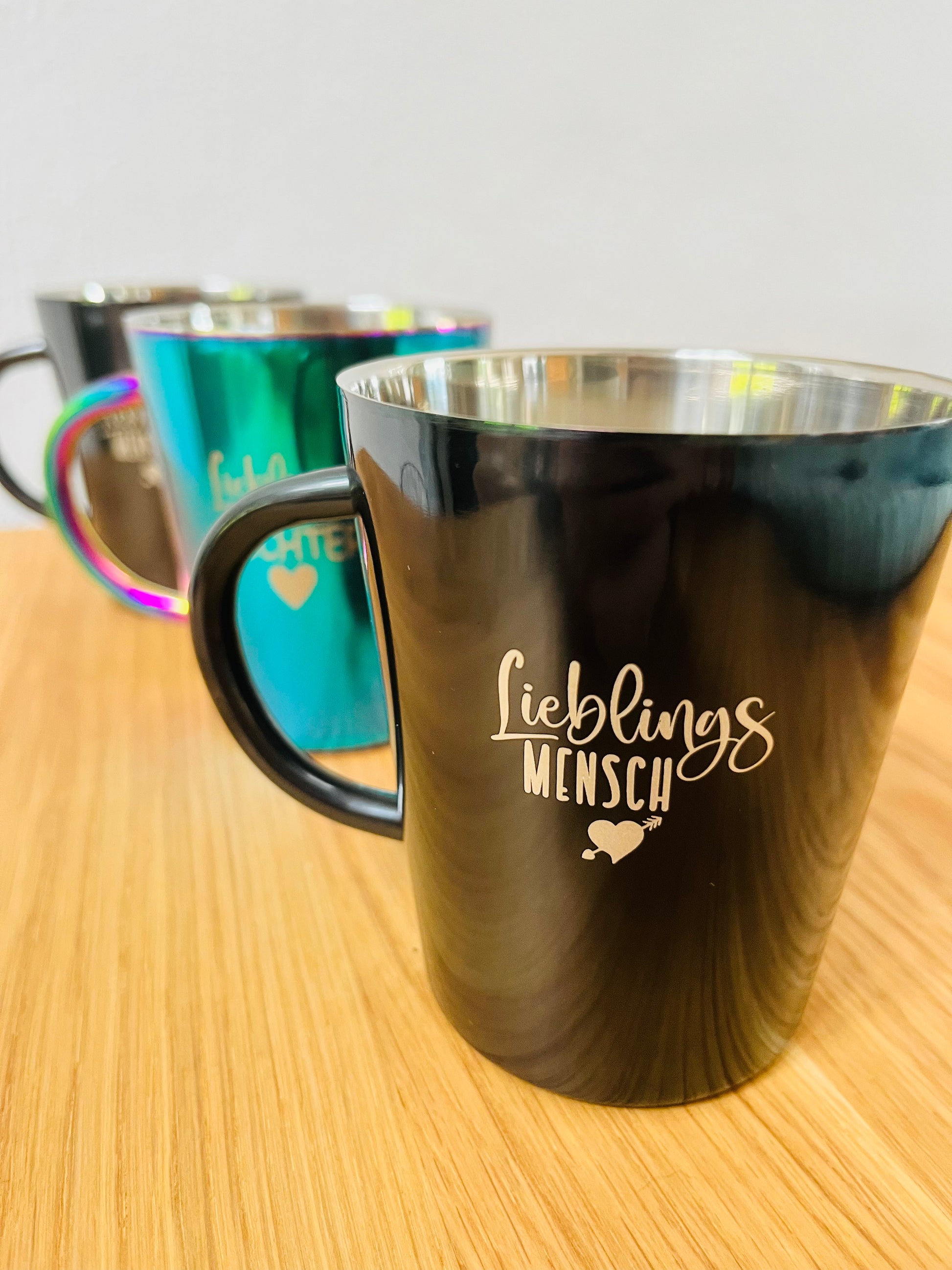 Becher mit Gravur – Löffelei