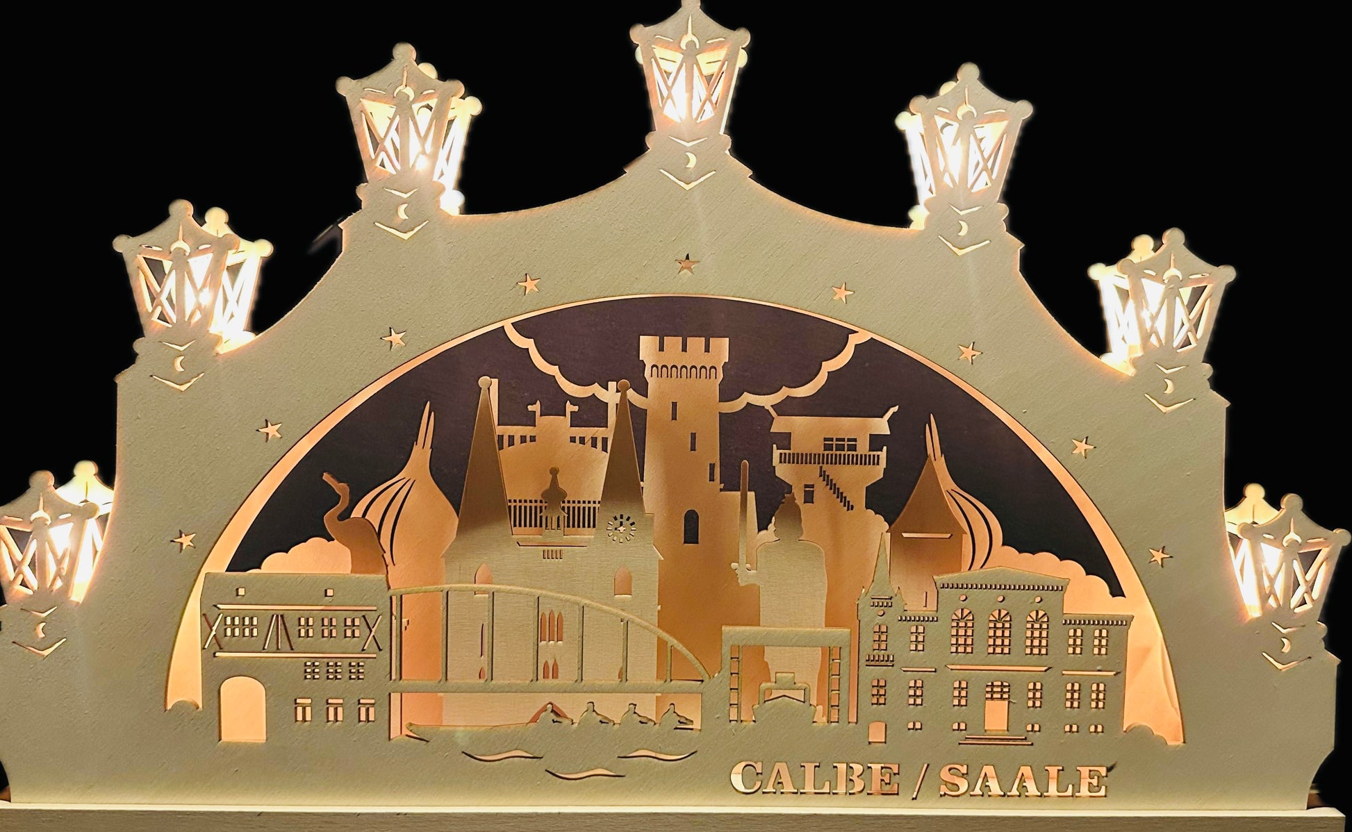 Schwibbogen Calbe/Saale