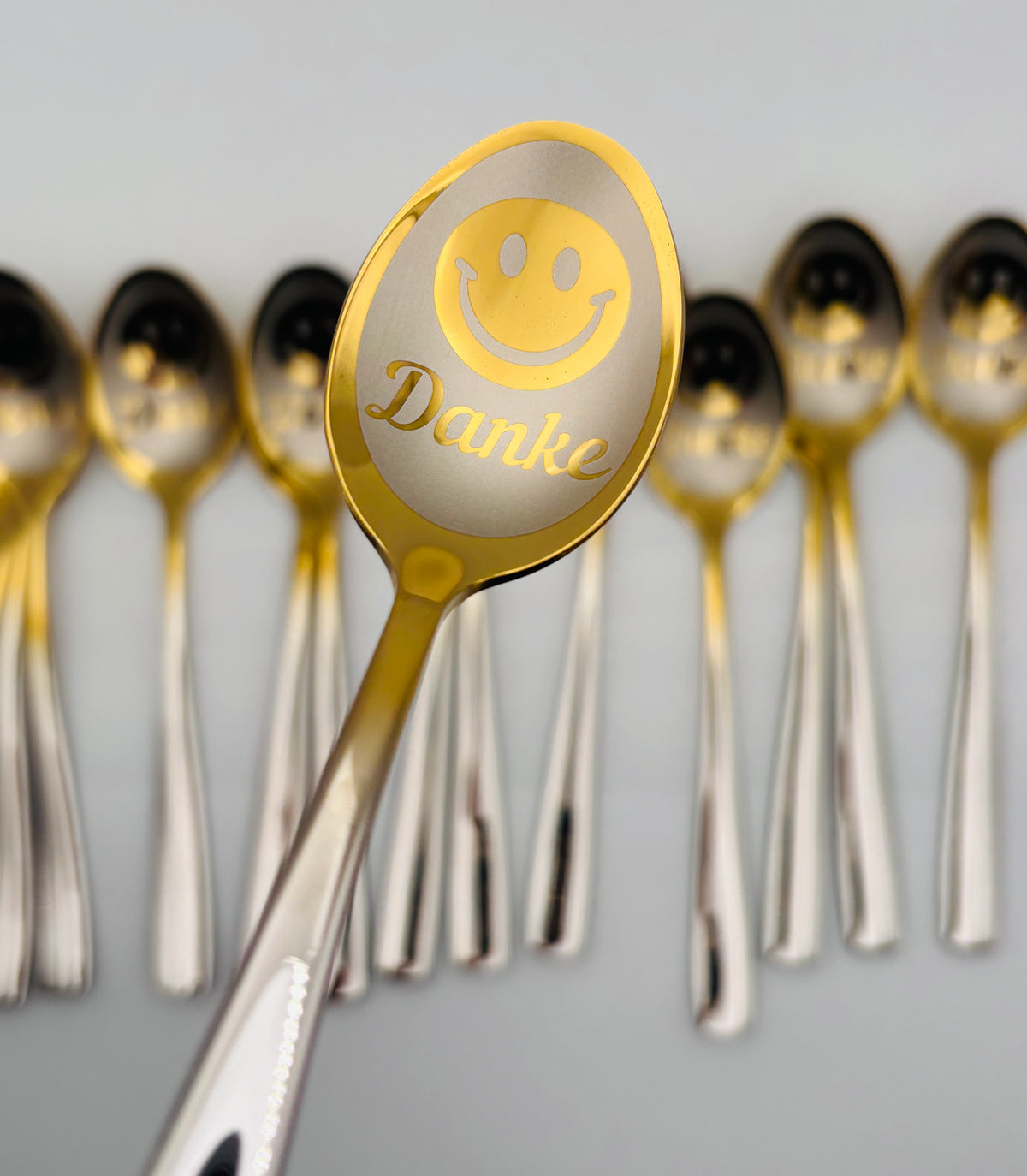 Löffel gold-silber individuell gestaltbar