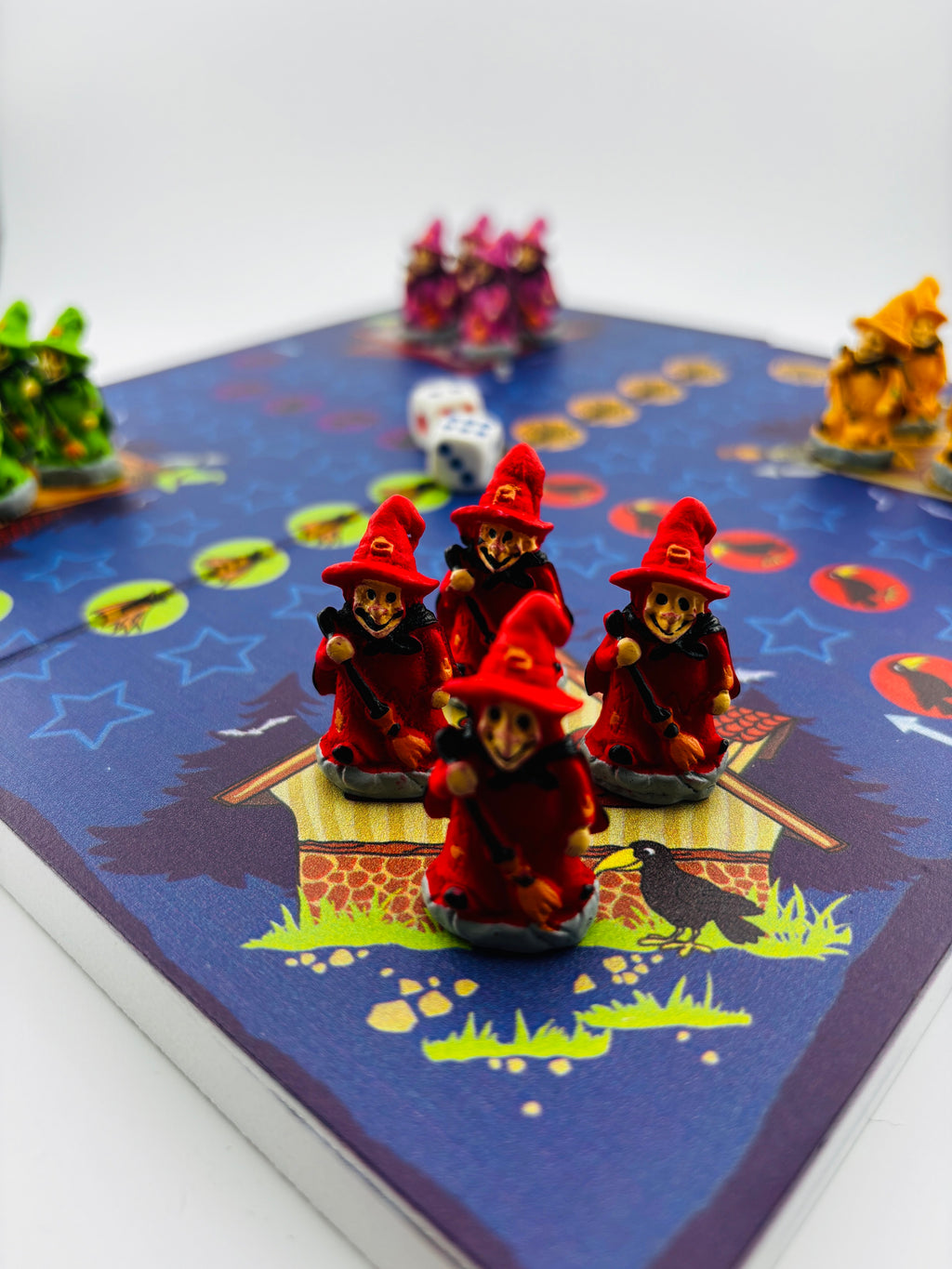 Hexen-Würfelspiel – „Hexe, ärgere dich nicht!“
