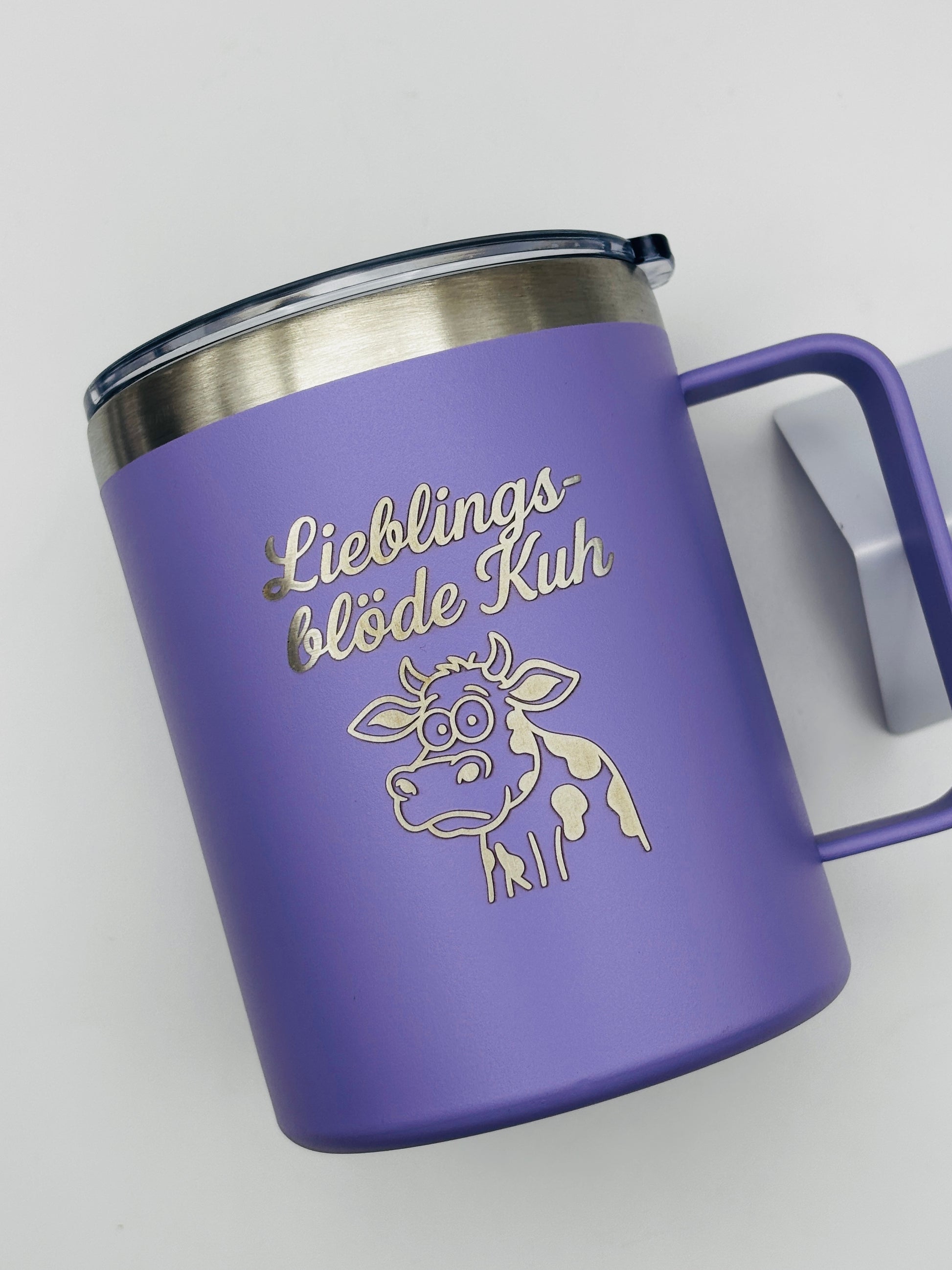 Thermobecher mit Gravur