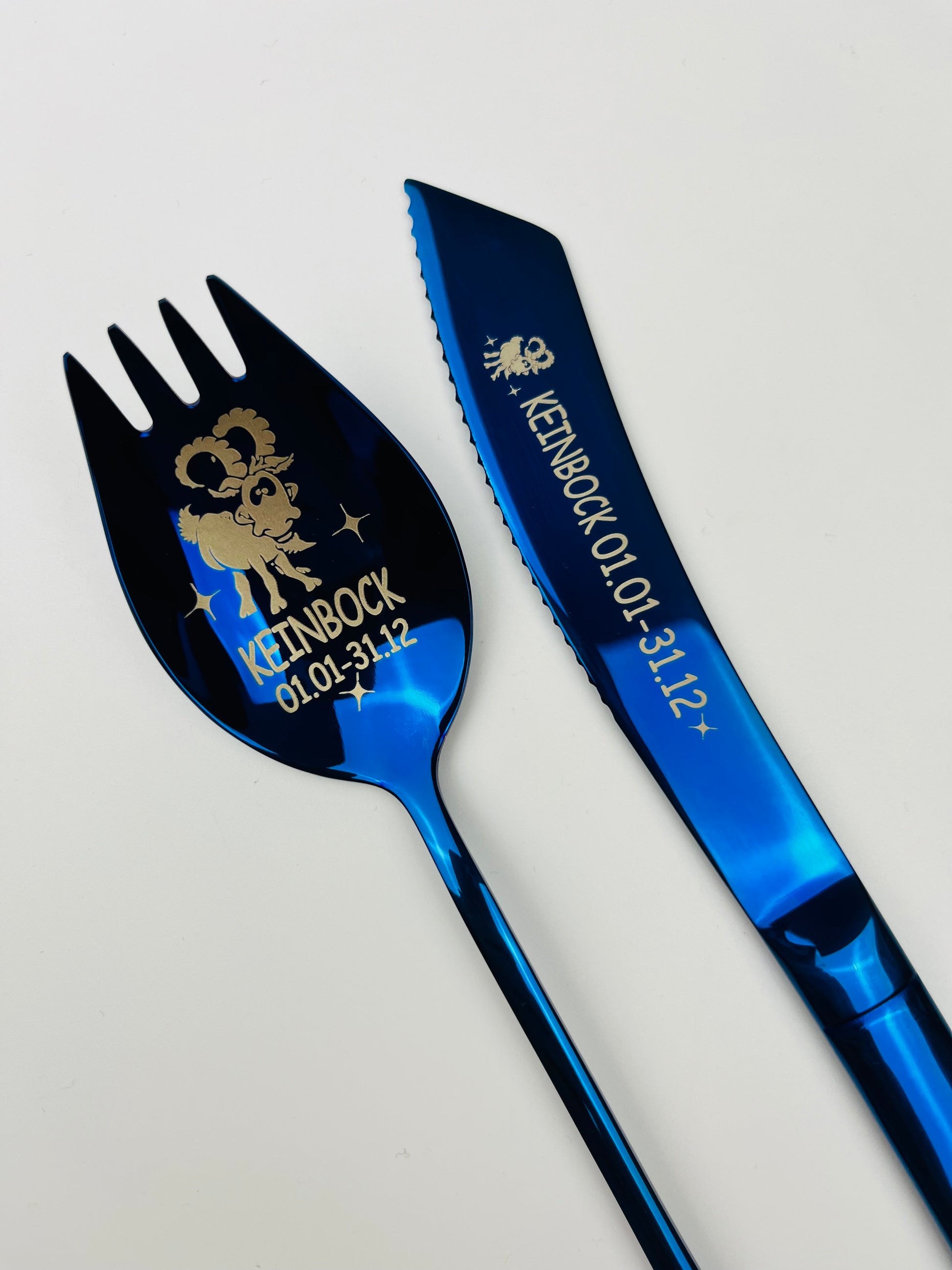 Göffel&Messer Set "Keinbock"