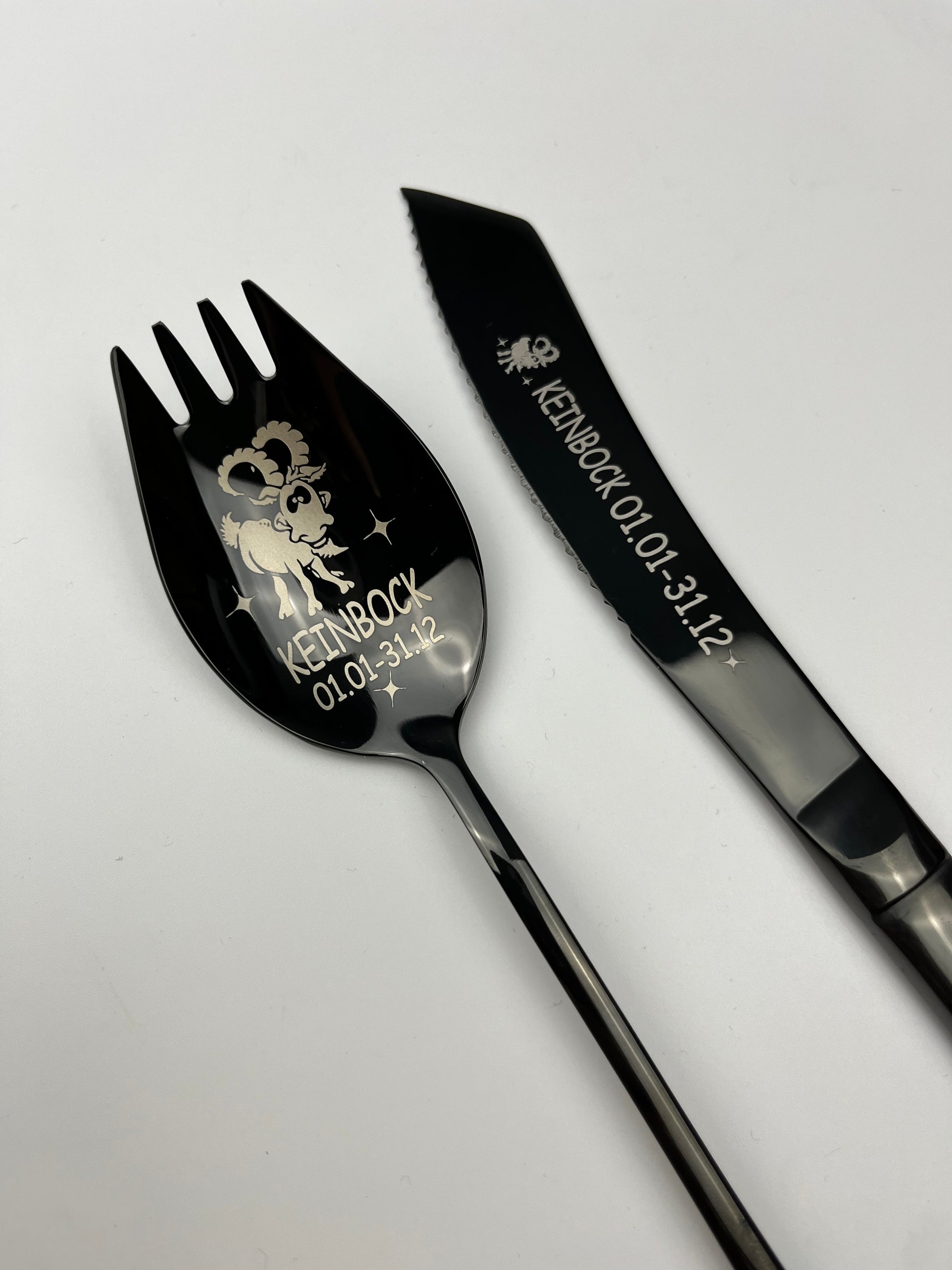 Göffel&Messer Set "Keinbock"