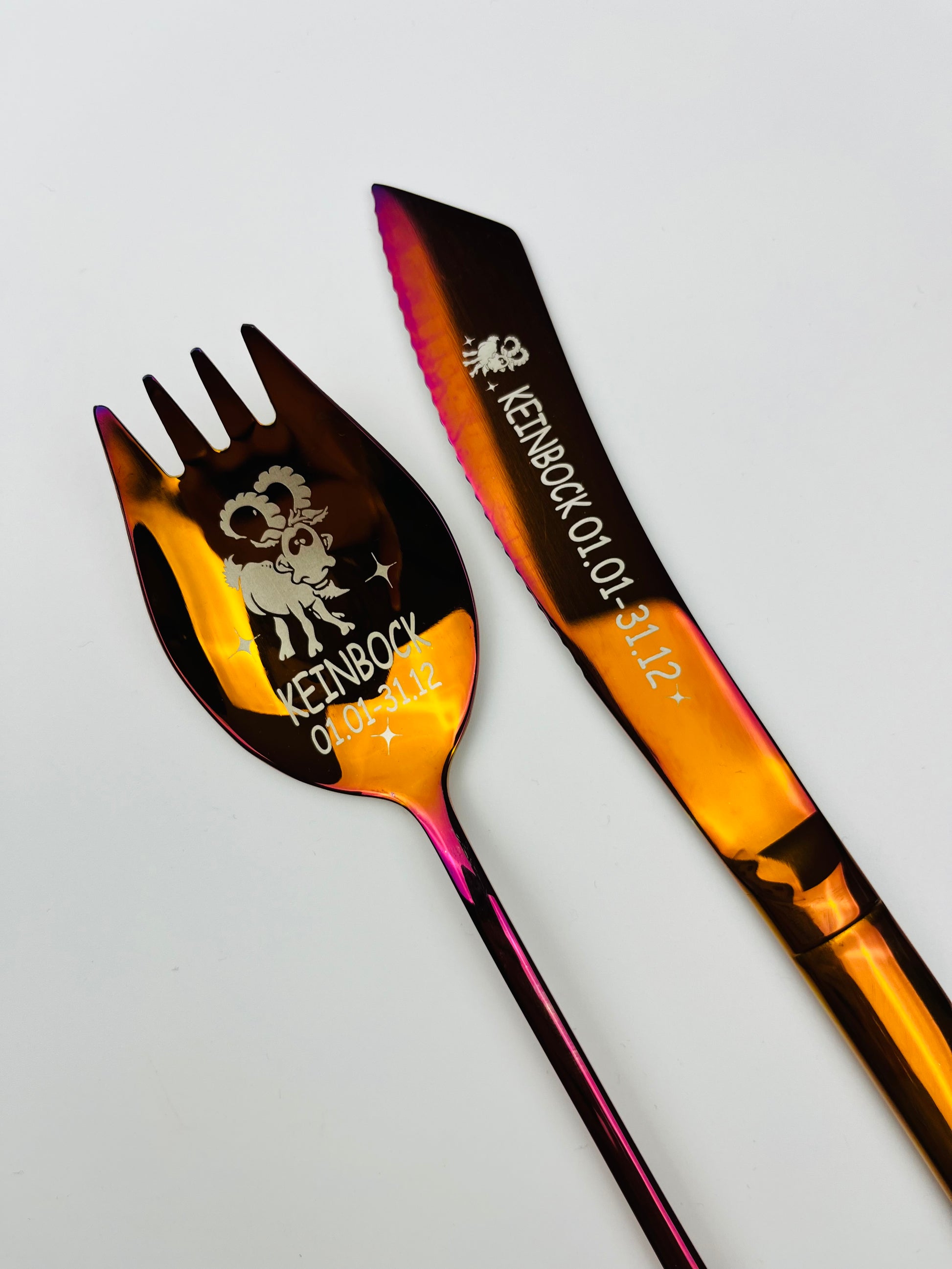 Göffel&Messer Set "Keinbock"