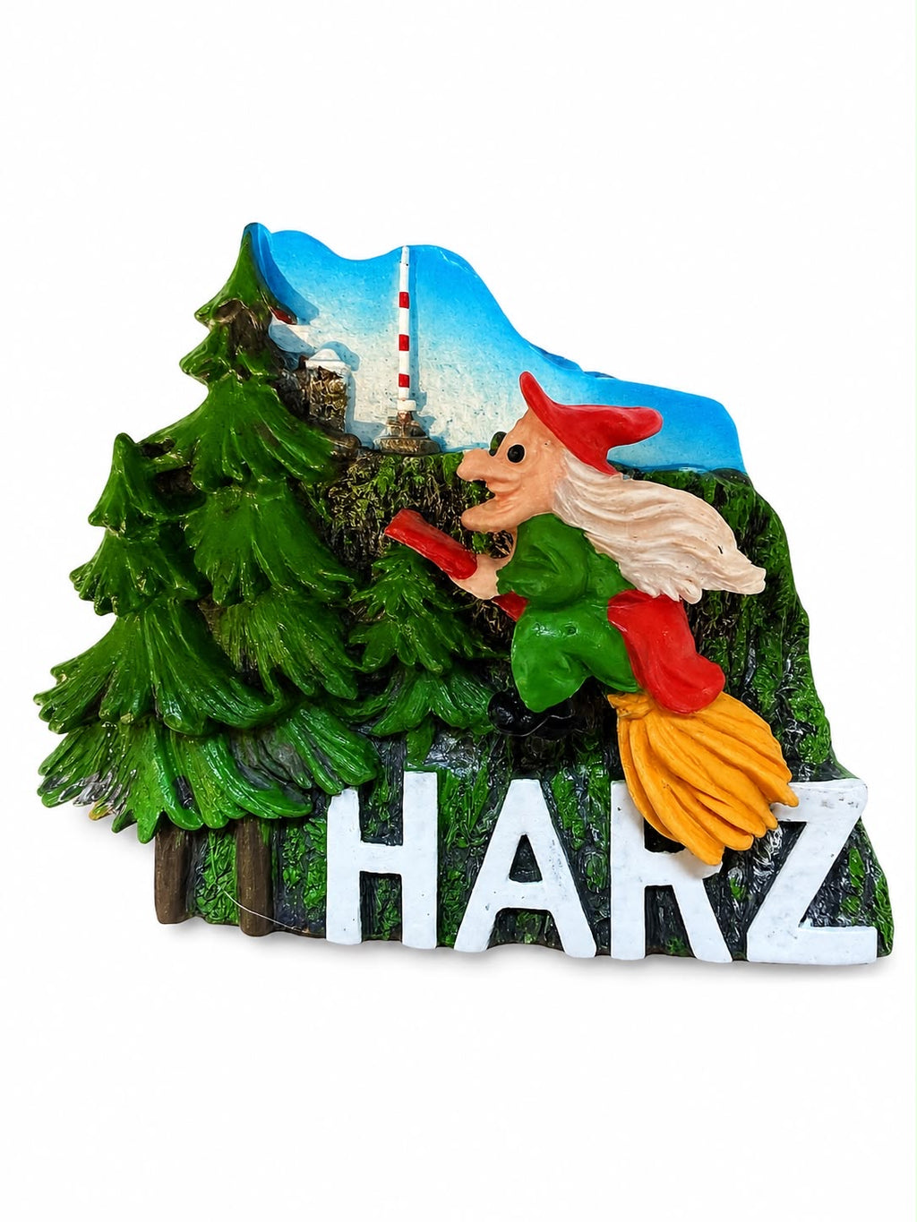 Magnet "Fliegende Hexe"