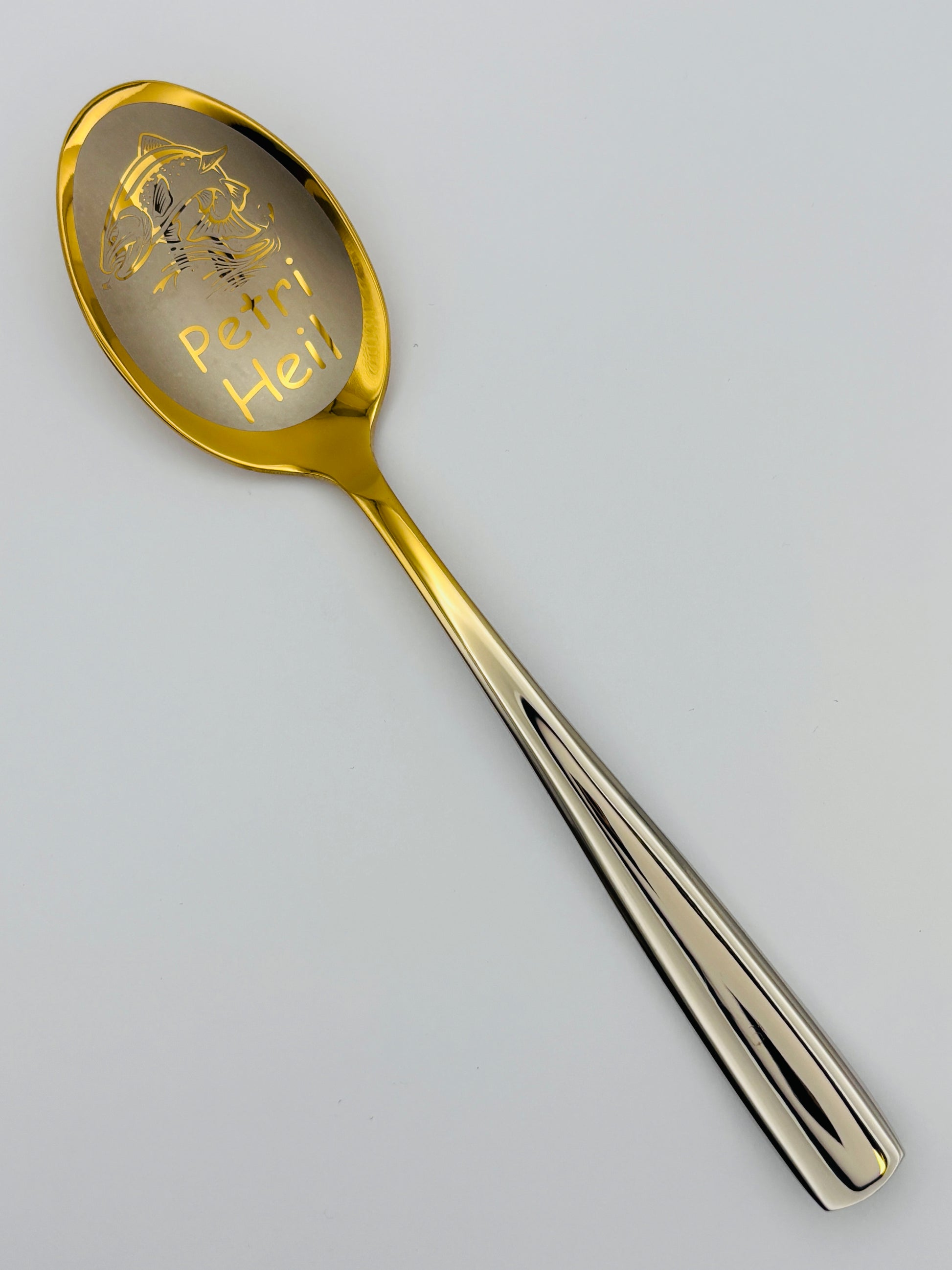 Löffel "Petri Heil"