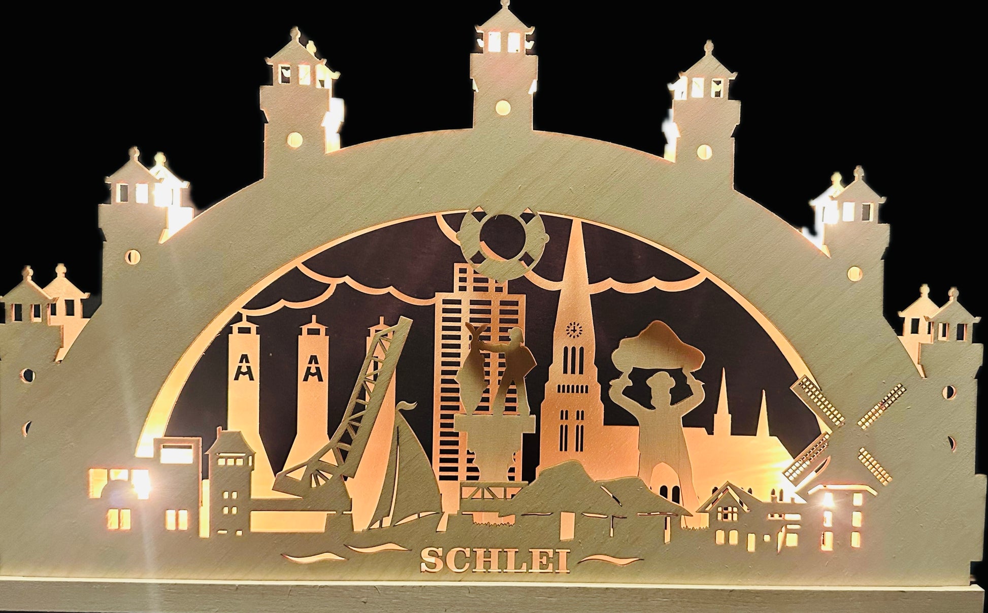 Schwibbogen Schlei