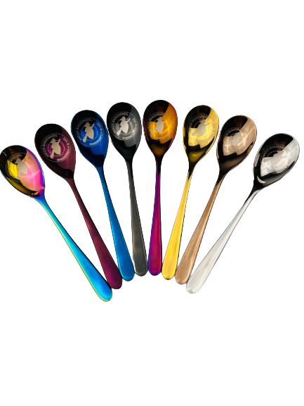 Harzer Wandernadel Teelöffel bunt