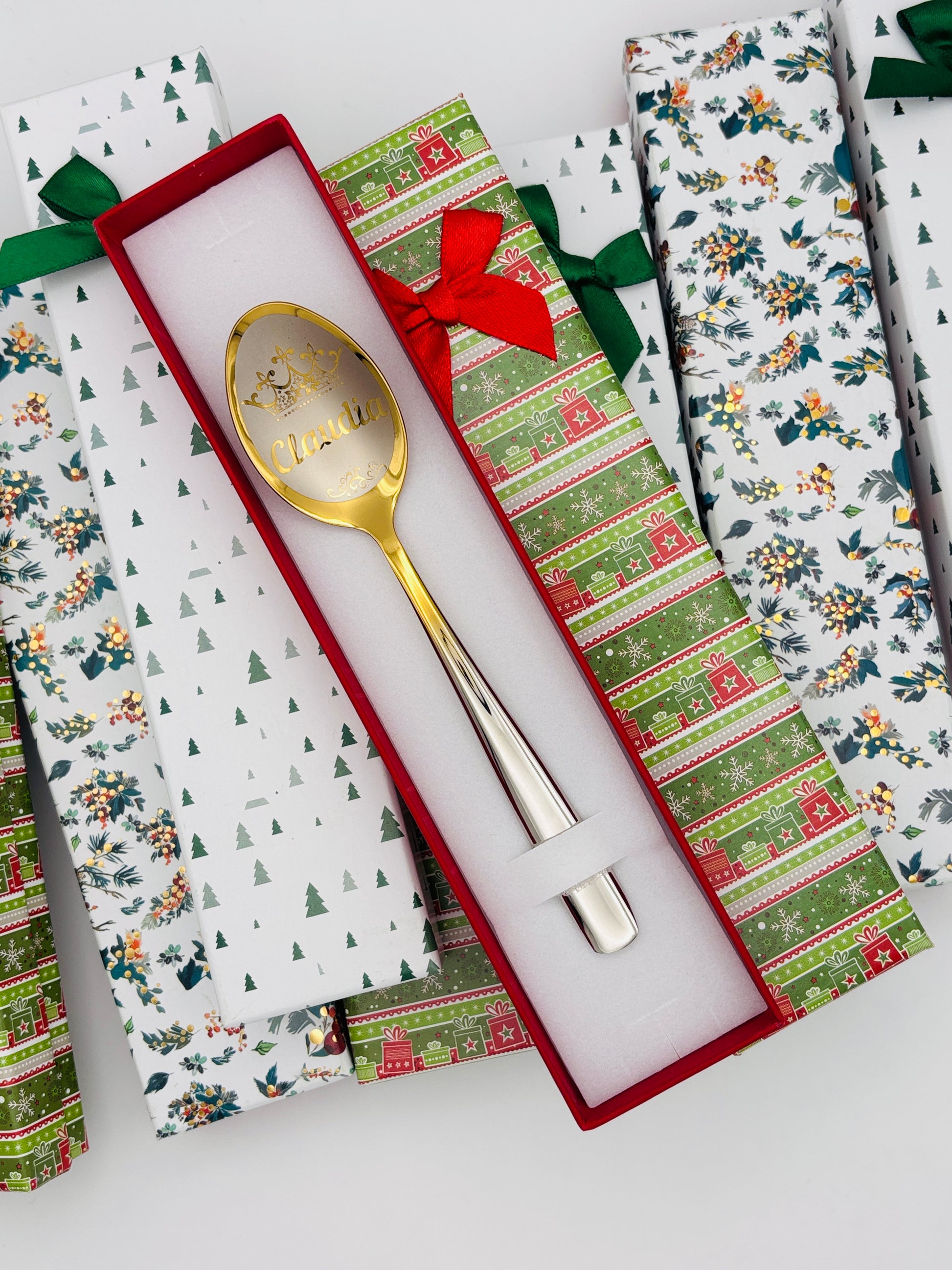 Weihnachtliche Geschenkschachtel