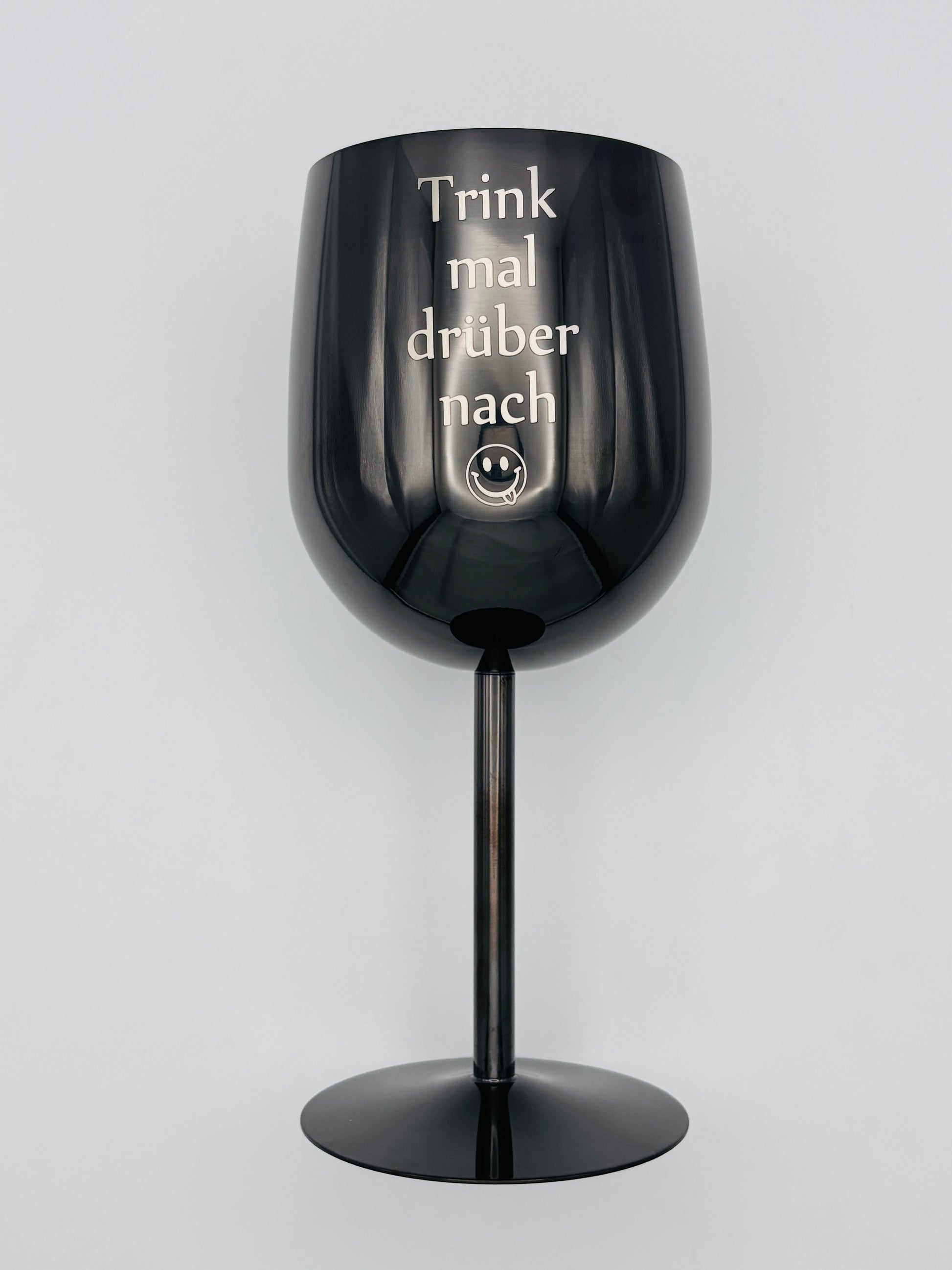 Weinglas aus Edelstahl