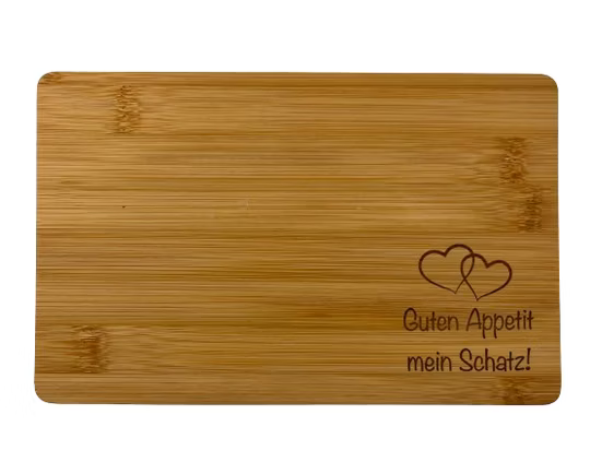 Frühstückbrettchen aus Bambus