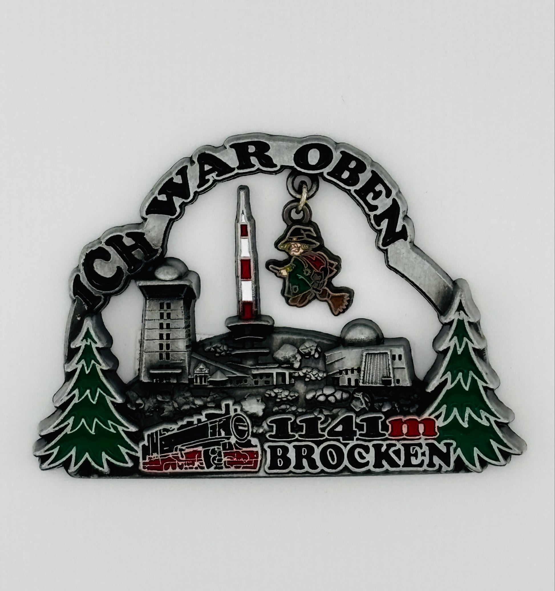 Magnet "Ich war oben-Brocken 1142m"