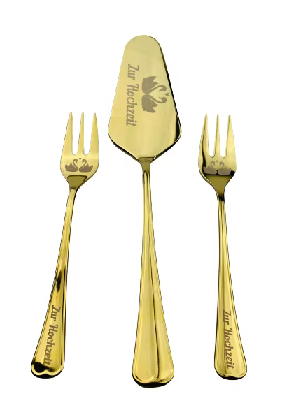 Tortenheber/2Kuchengabeln Set